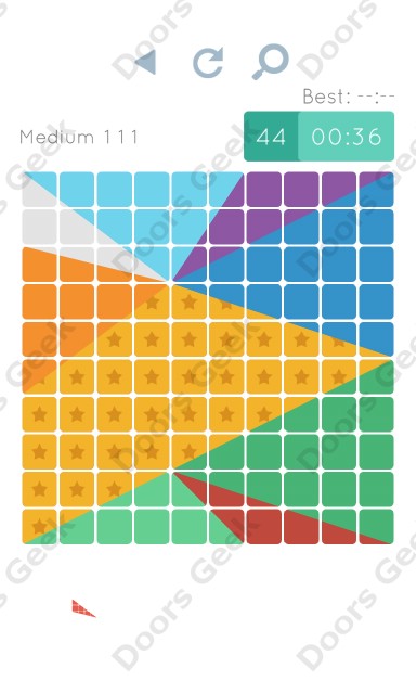 Cheats, Walkthrough for Blocks and Shapes Medium Level 111