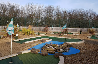 Minigolf at Dobbies Garden Centre in Peterborough