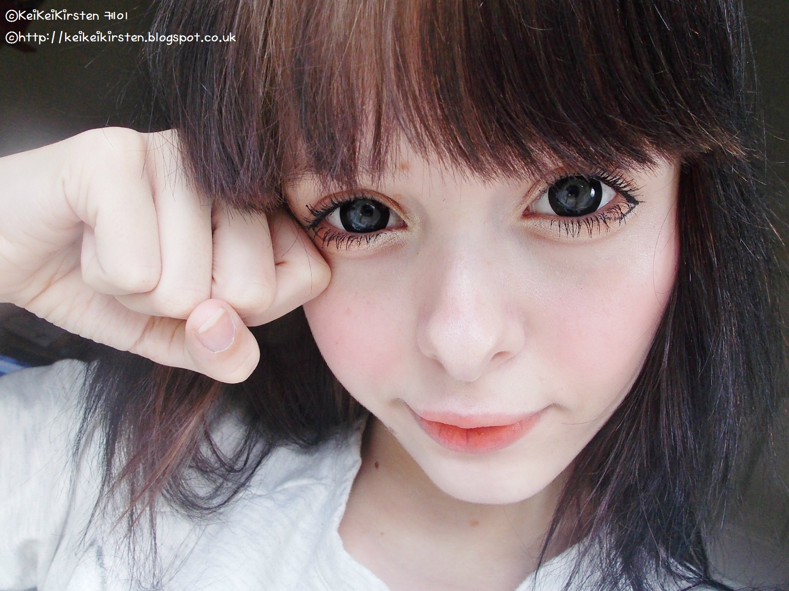 KeiKeiKirsten Updated Enlarging Ulzzang Makeup