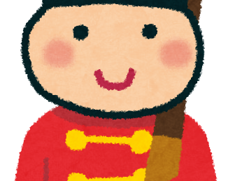 かわいい イギリス 兵隊 イラスト