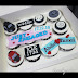 Fondant cupcakes car theme untuk hantaran