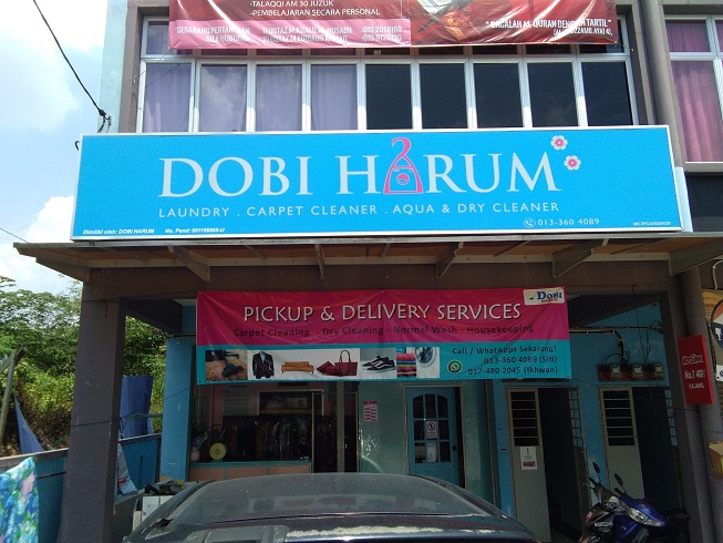 DOBI HARUM: Kenapa tak nak buka dobi layan diri?