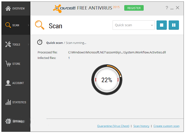 Avast Free Antivirus 10.4.2233