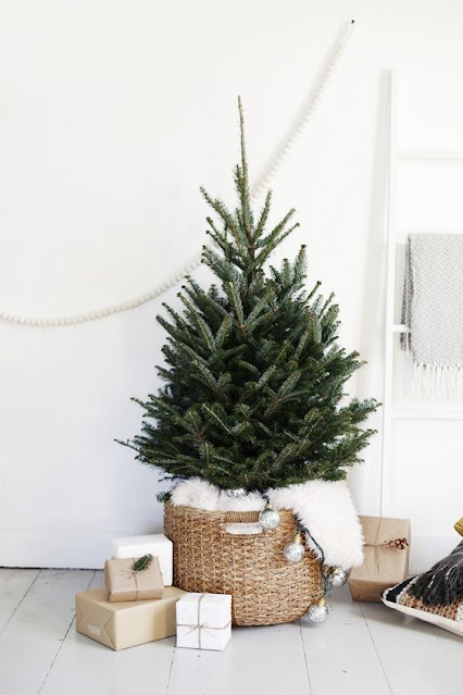 Minimalist Christmas tree idea