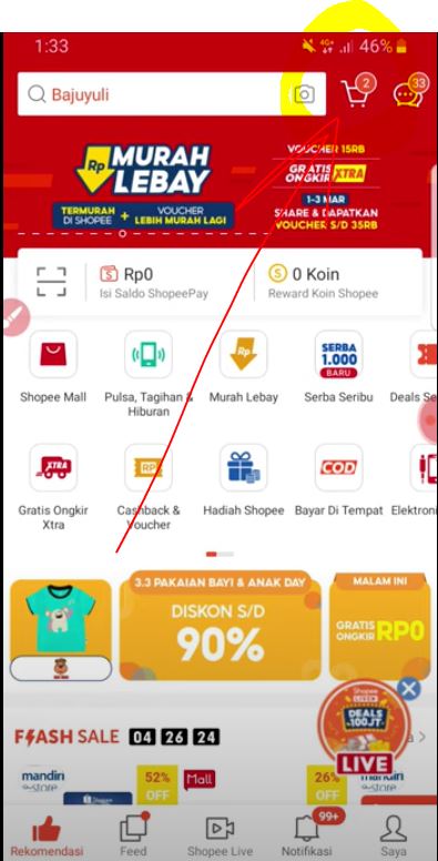 Keranjang Shopee