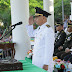 Plt Bupati Asahan Memimpin Penurunan Bendera Merah Putih Dalam Rangka HUT Kemerdekaan RI Ke 74.