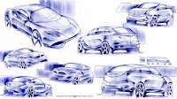 Blue Pen Sketches...:)