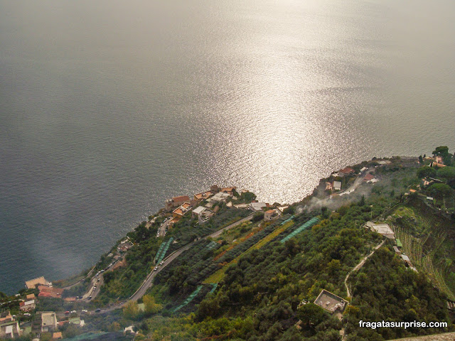 Villa Cimbrone em Ravello na Costa Amalfitana