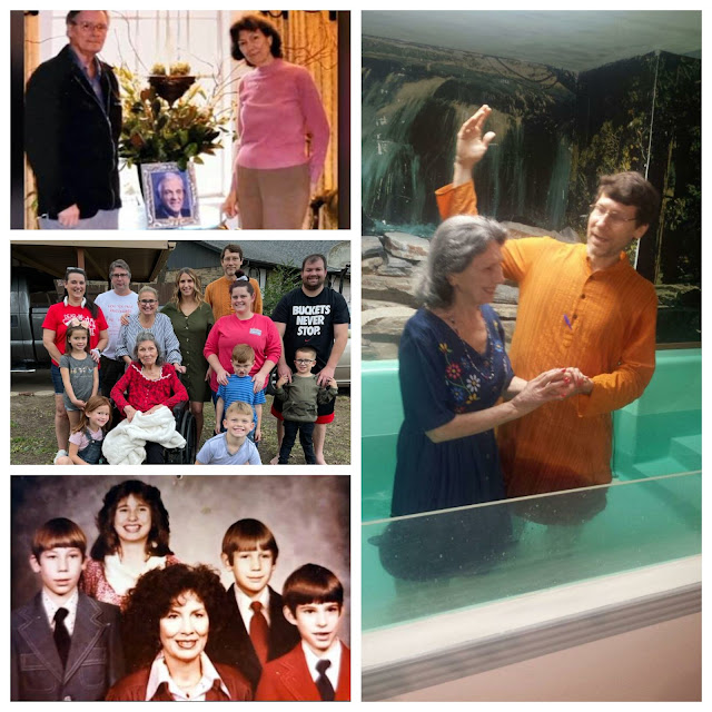 Photo Collage of Charlotte Lanier family in Texas, USA