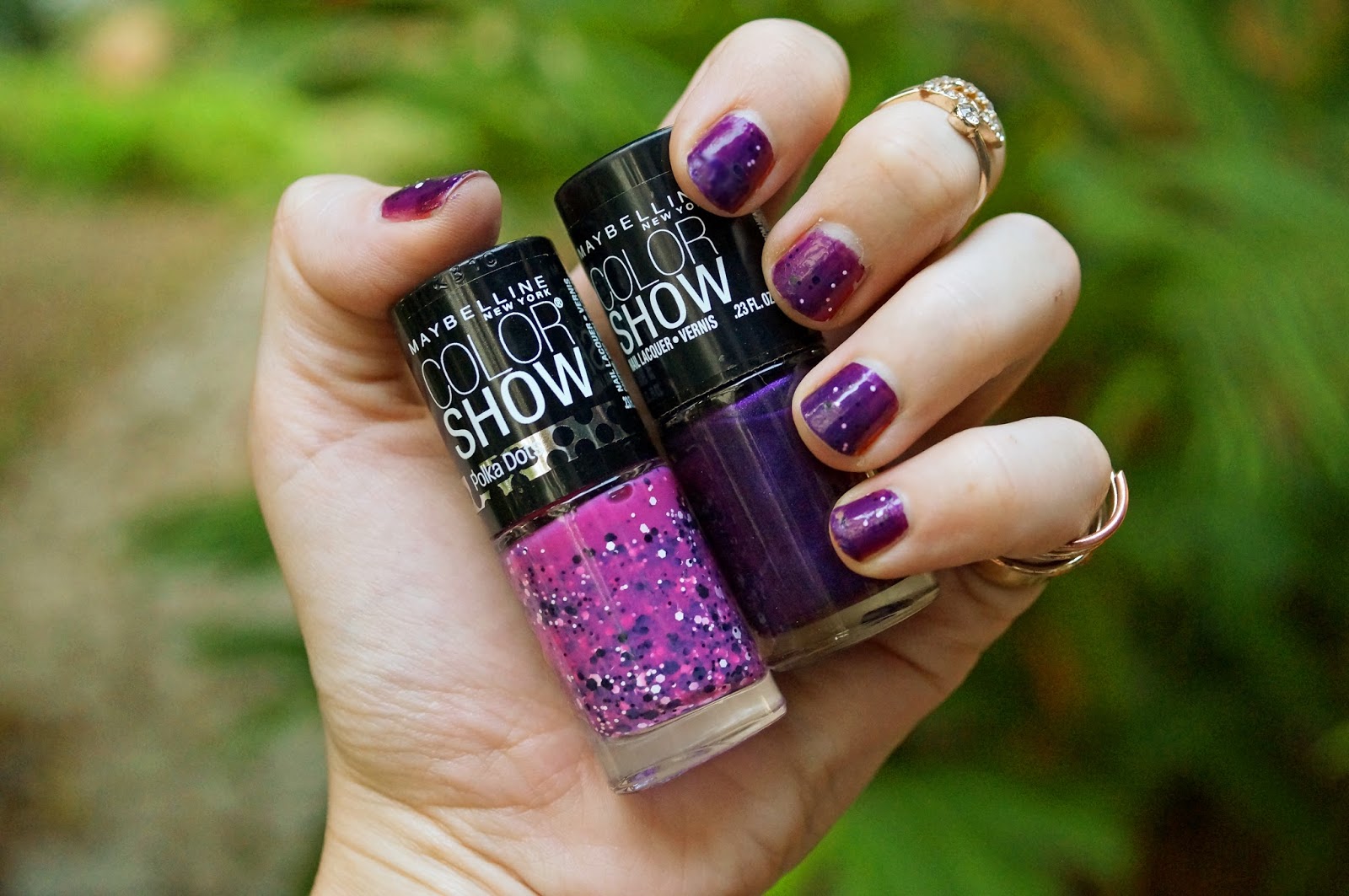 Maybelline's Color Show Nail Polish comes in beautiful colors and dries super fast!