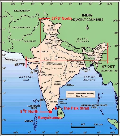 Chapter 1 India : Size and Location |CBSE Class 9th Geography 