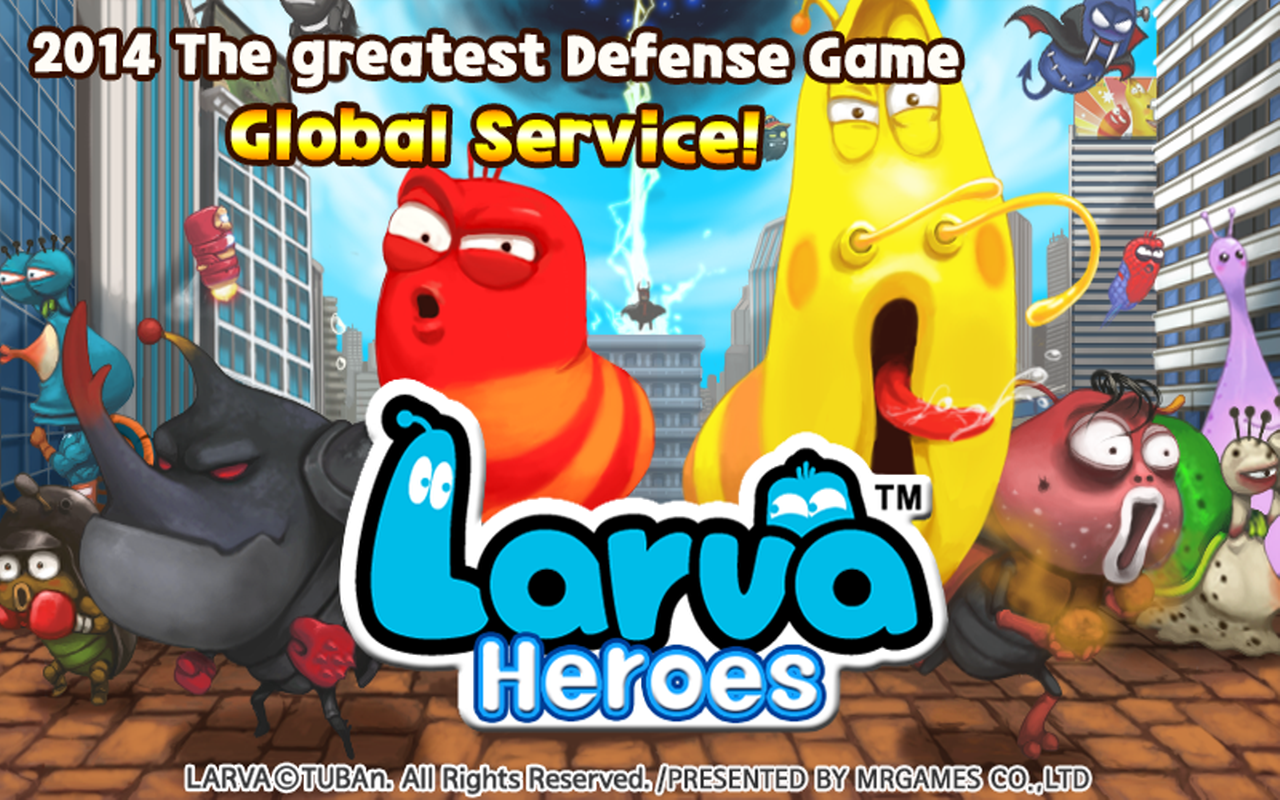 SquidLeink Present Larva Heroes Lavenger 2014 Modification Apk