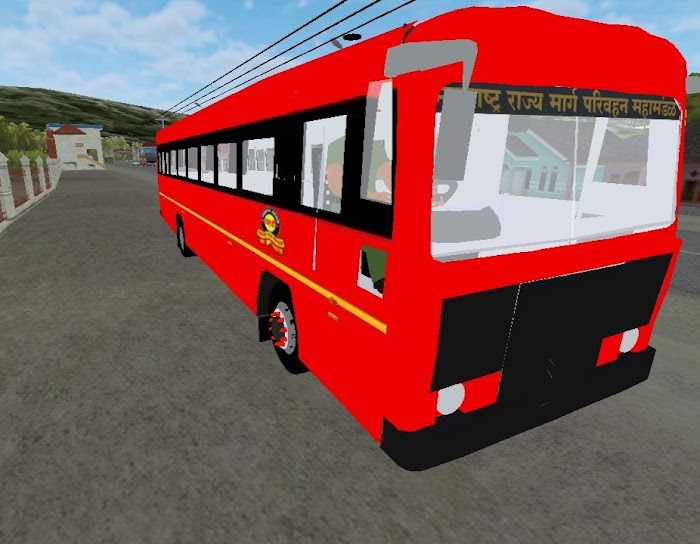 MSRTC  ashok  leyland bus 'LALPARI' mod,A.P  gaming  station  official mod ,RELEASE  DETAILS |  एस.टी लालपरी बस मोड वर्जन इन डिटेल्स