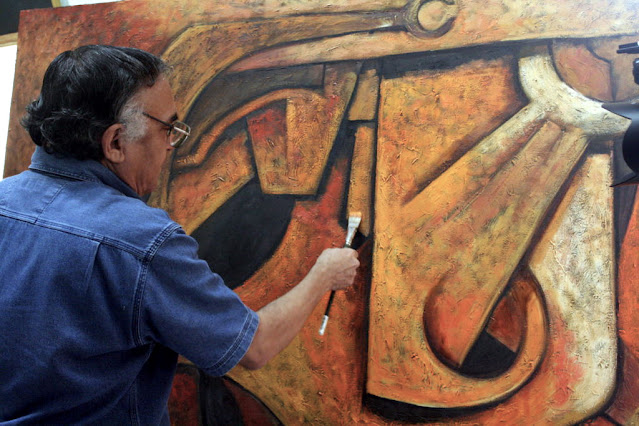 Artemio Guerra, pintor, escultor y muralista