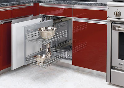 Rev-A-Shelf Blind Corner Cabinet Use Pull Slide Out System For Easy And Full Accessibility To "Hard To Reach" Items