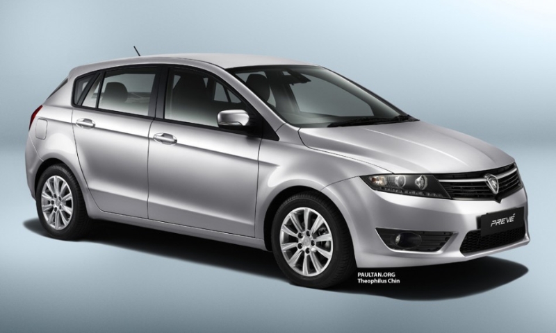 GAMBAR PROTON PREVE HATCHBACK  Engine Carian