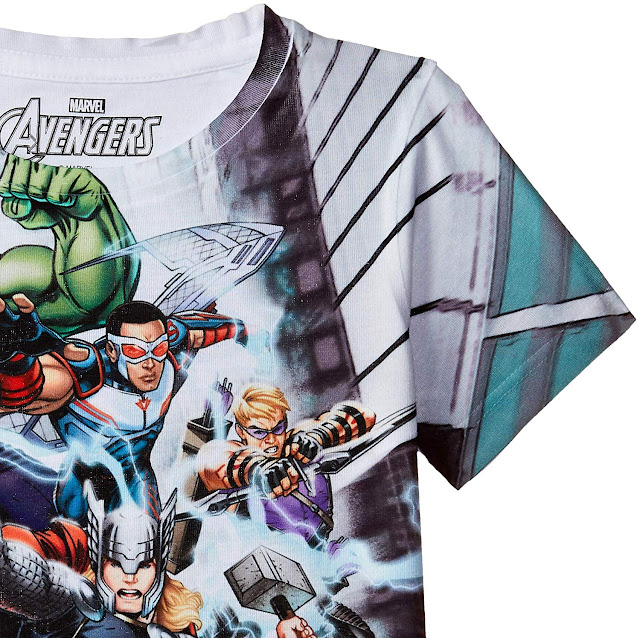 Amazing Marvel Avengers Multicolors Polyester T-Shirt