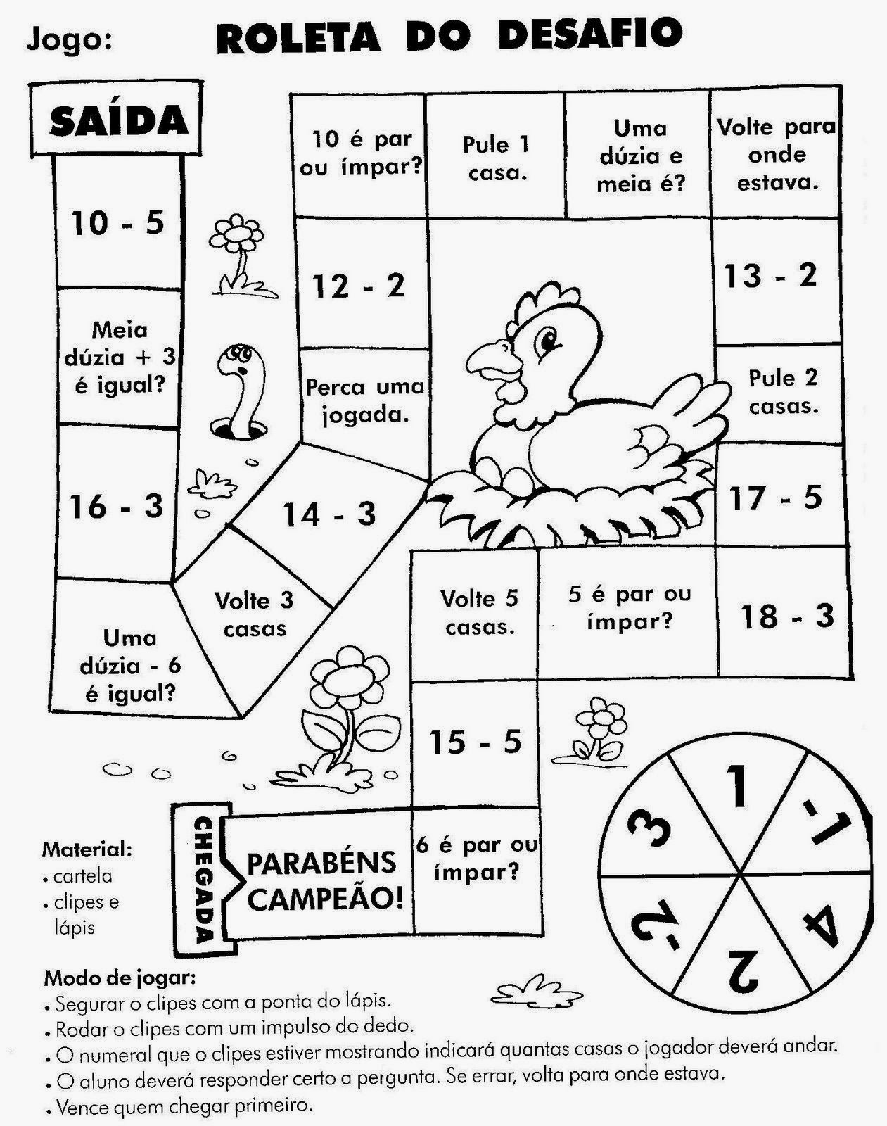 Atividades de matemática para imprimir 5 ano