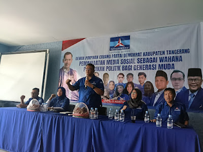 Perkuat barisan DPC Partai Demokrat Kabupaten Tangerang Kumpulkan DPAC di 5 Kecamatan