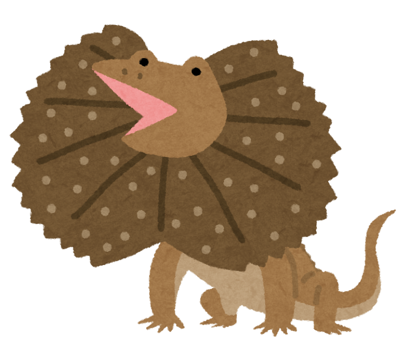 エリマキトカゲのイラスト かわいいフリー素材集 いらすとや エリマキトカゲのイラスト かわいいフリー素材集 いらすとや