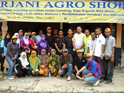 Baja Organik Mas Hitam E M Bokashi Sarjani M Sdn Bhd Sarjani Enterprise Lawatan Dari Felcra Seberang Perak Seramai 27 Peserta Ke Ladang Sarjani Enterprise