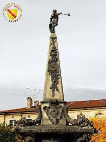 NANCY (54) - Place de l'Alliance : la Fontaine