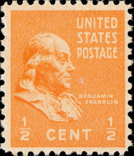 Benjamin Franklin Single Stamp