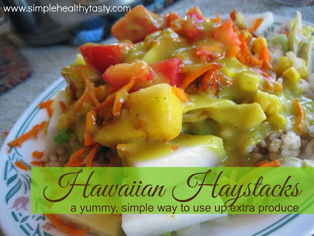 Hawaiian Haystacks the Healthy way