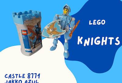 Chegou no MercadoLivre Lego Knights Castle 8771 Jakko Azul Usado