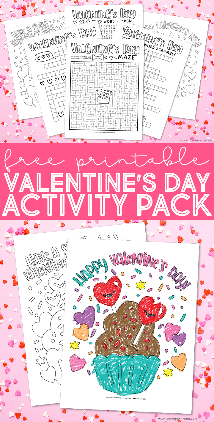 Free Printable Valentine's Day Activity Pack