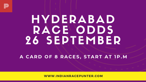 Hyderabad Race Odds 26 September
