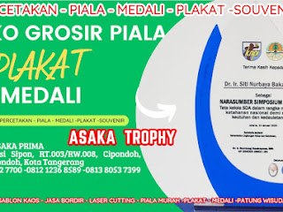 Grosir Plakat Akrilik | Plakat Akrilik Murah - Asaka Trophy - Plakat Murah Berkualitas