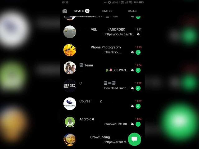 تحميل أحدث إصدار من واتس اب الوضع المظلم whatsapp dark mode 