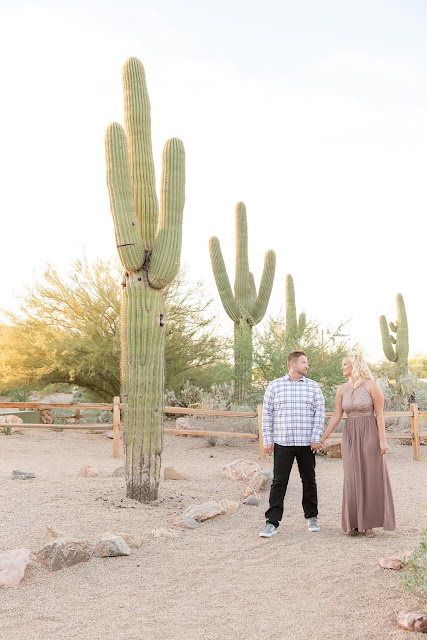 Engagement Session for a wedding at Gilbert Riparian Preserve