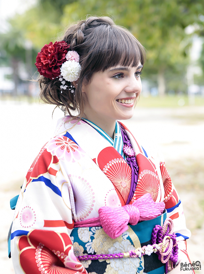 Béné no Fukuoka - furisode séance photos