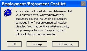 computer error message