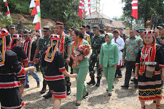 Kepala Staf Angkatan Darat (KASAD) TNI, Jenderal Maruli Simanjuntak, M.Sc, mengunjungi Kabupaten Bengkayang, Kalimantan Barat. (Adpim Pemprov Kalbar/Borneotribun)