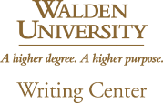 Walden University Writing Center Logo
