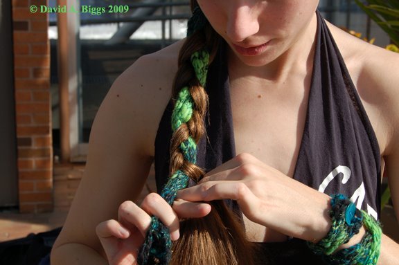 free knitting pattern for hairband and cuffs