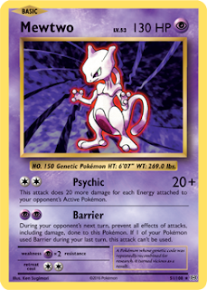 Mewtwo XY Evolutions Pokemon Card