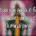 Chega na gata e fala: "Jinzo is love, Jinzo is Life" A mina pira.