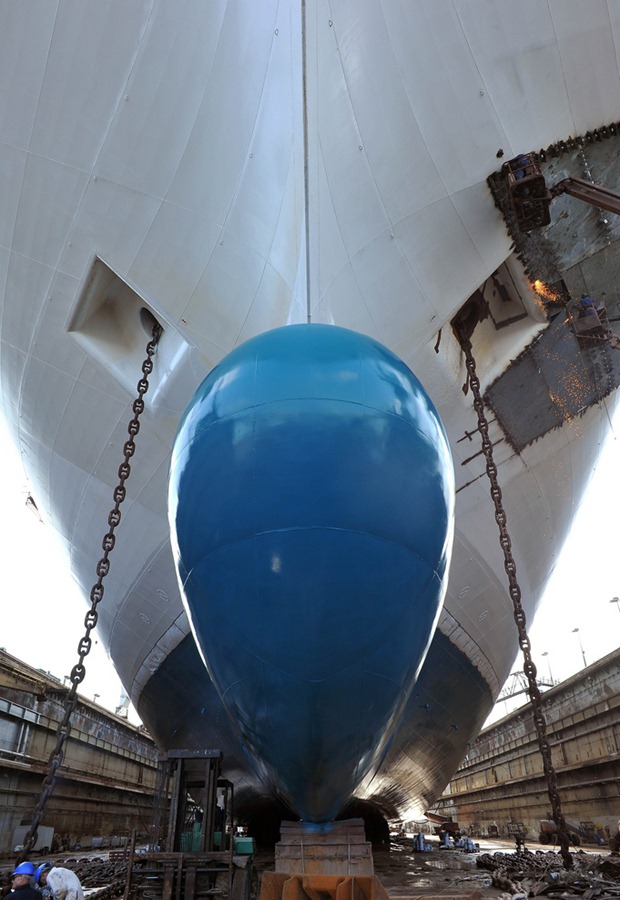 grand princess dry dock