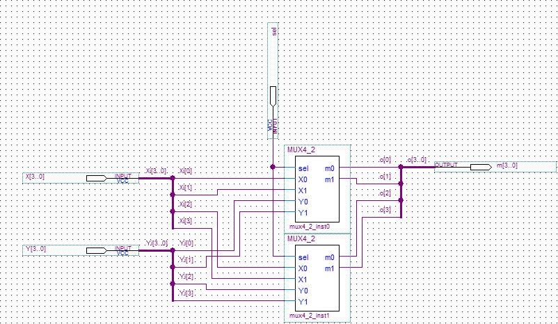 Multiplexer 8 To 1. Logic gate for an 8 to 4