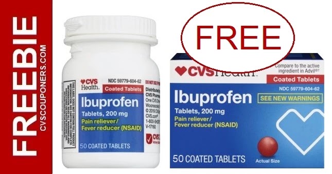 FREE CVS Health Ibuprofen this Week