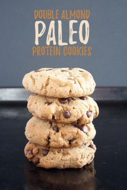 Double Almond Paleo Protein Cookies
