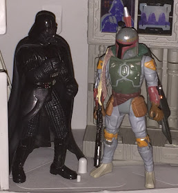 1995 POTFII Boba Fett, Darth Vader, AT-AT, Kenner