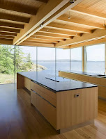 The Spectacular House Design Located On Forest Waterfront Lot In The Gulf Islands Of British Columbia