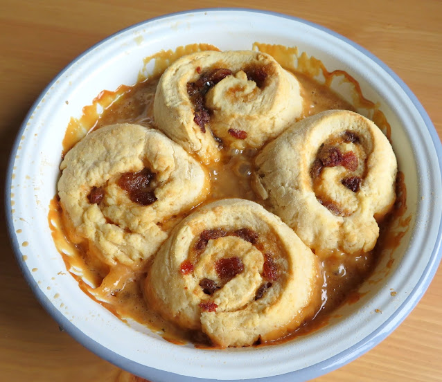 Rum & Raisin Hot Rolls