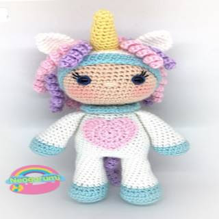 PATRON GRATIS MUÑECA UNICORNIO AMIGURUMI 29886