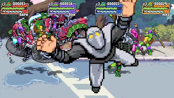 Descargar Teenage Mutant Ninja Turtles Shredderâ€™s Revenge PC en 1-Link